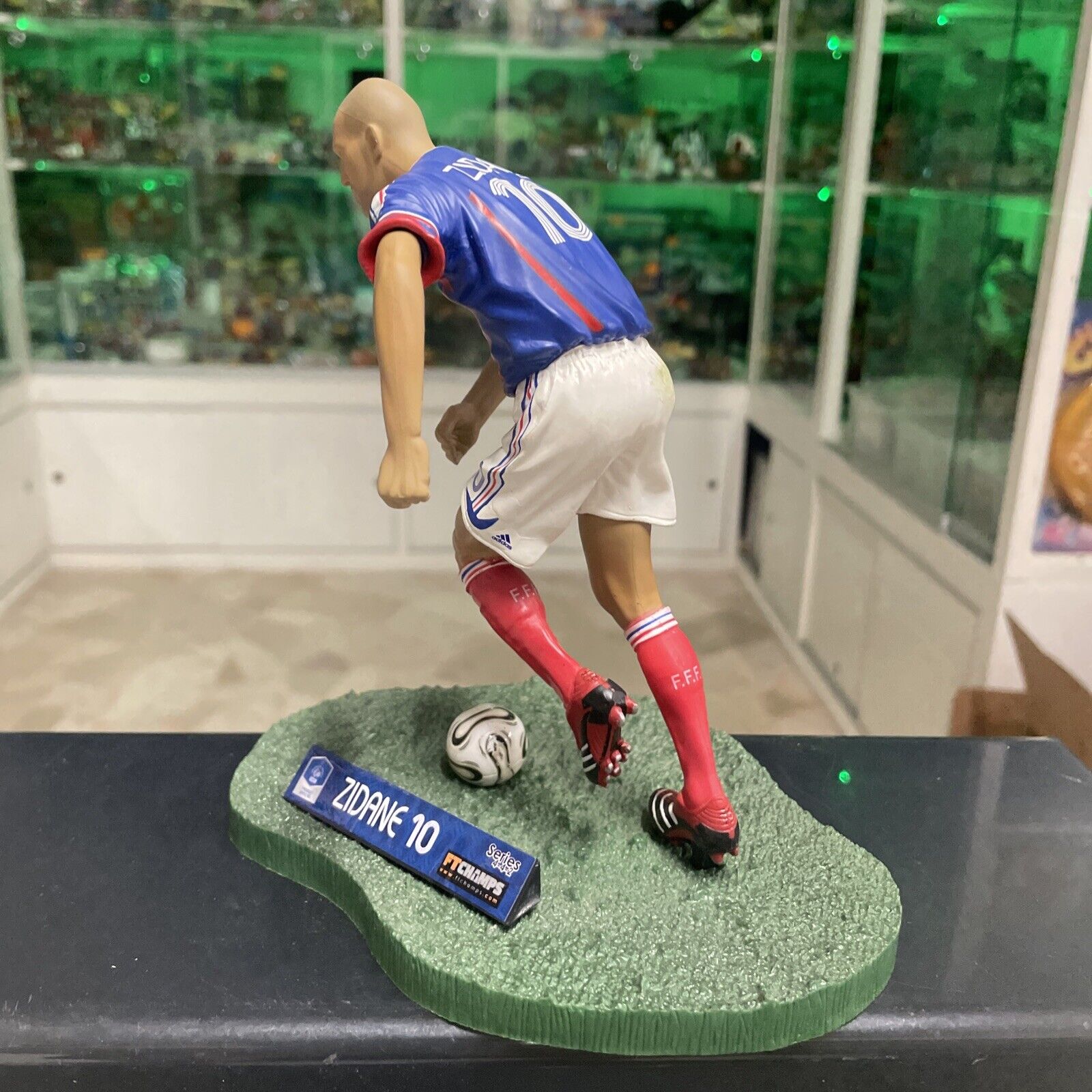 Zinedine Zidane 10 (France) FT Champs FTChamps 6” Figure Soccer