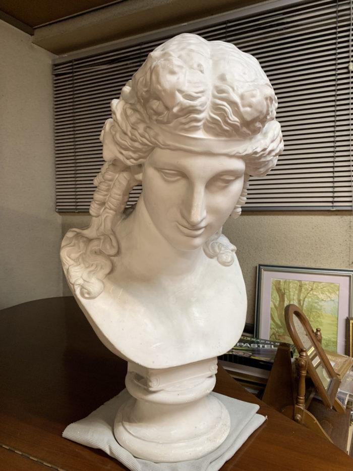 石膏物語】アリアス胸像 その正体は陶酔と芸術の神バッカス