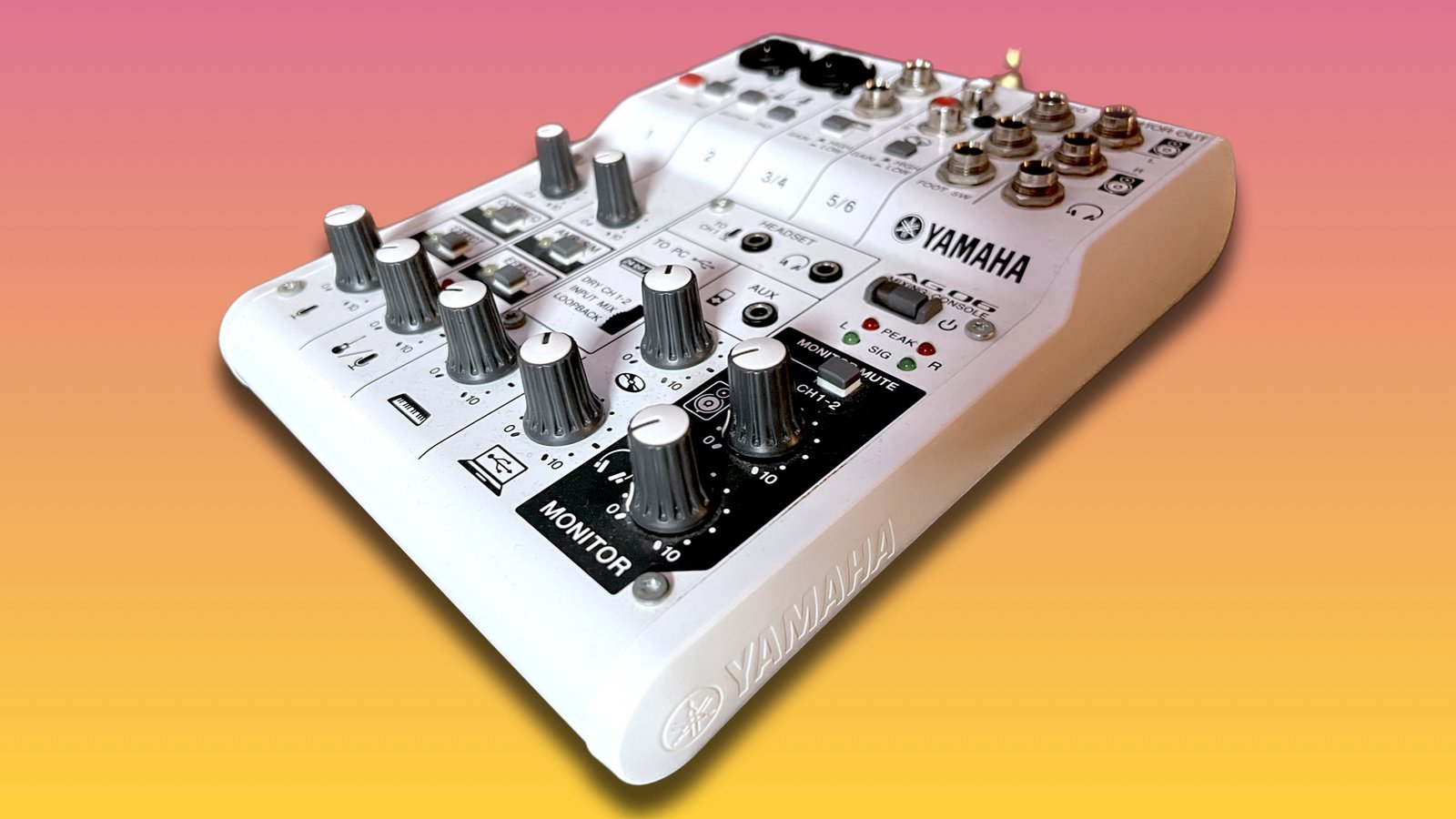 AG06 YAMAHA オーディオインターフェース 6チャンネル Yamaha AG06 6