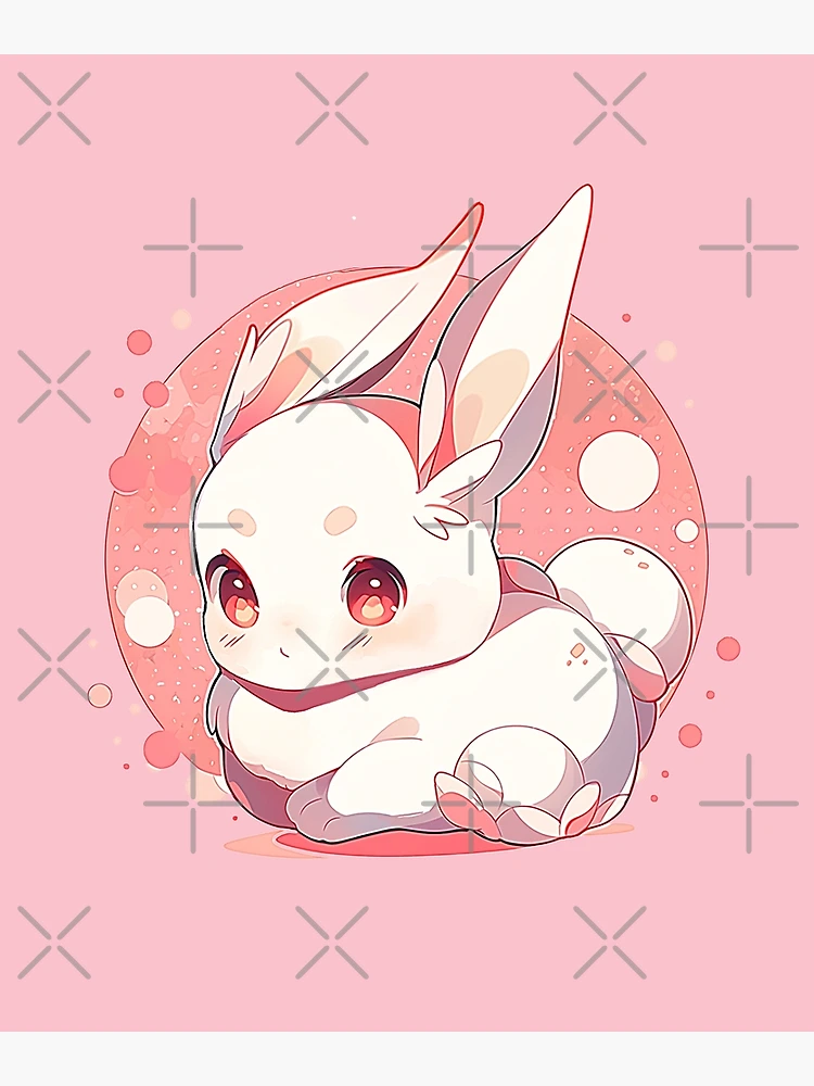 Cute Rabbit Kawaii bunny Anime 