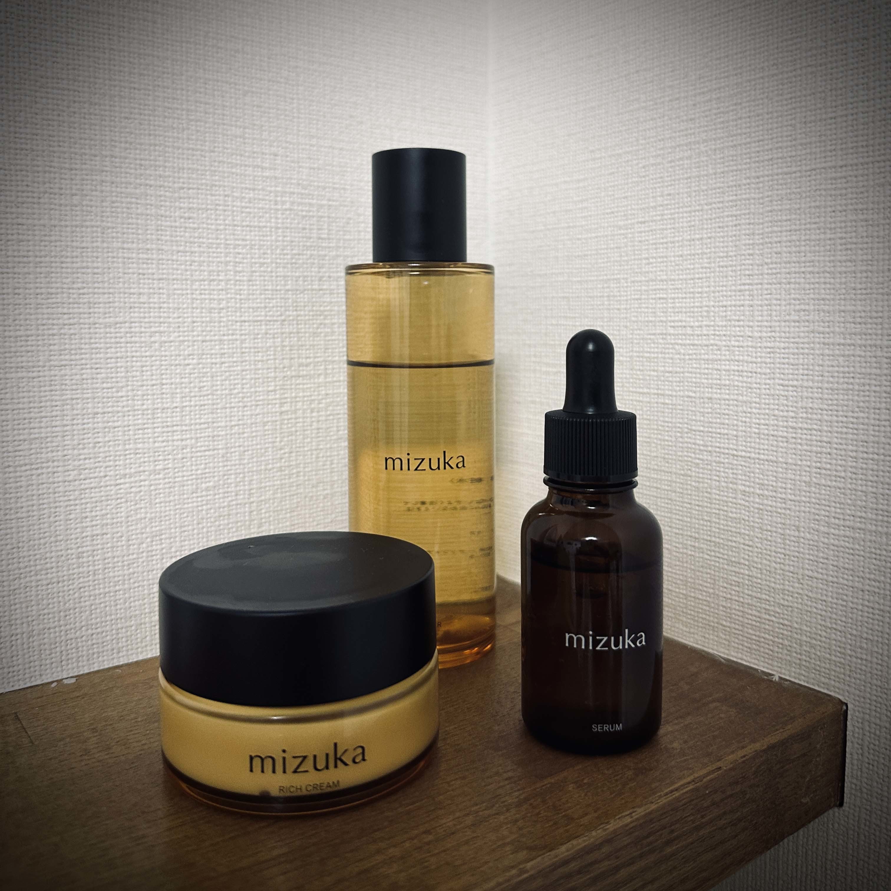 もちっとみずみずしい肌へ。スキンケアブランド「mizuka」 | Marisol