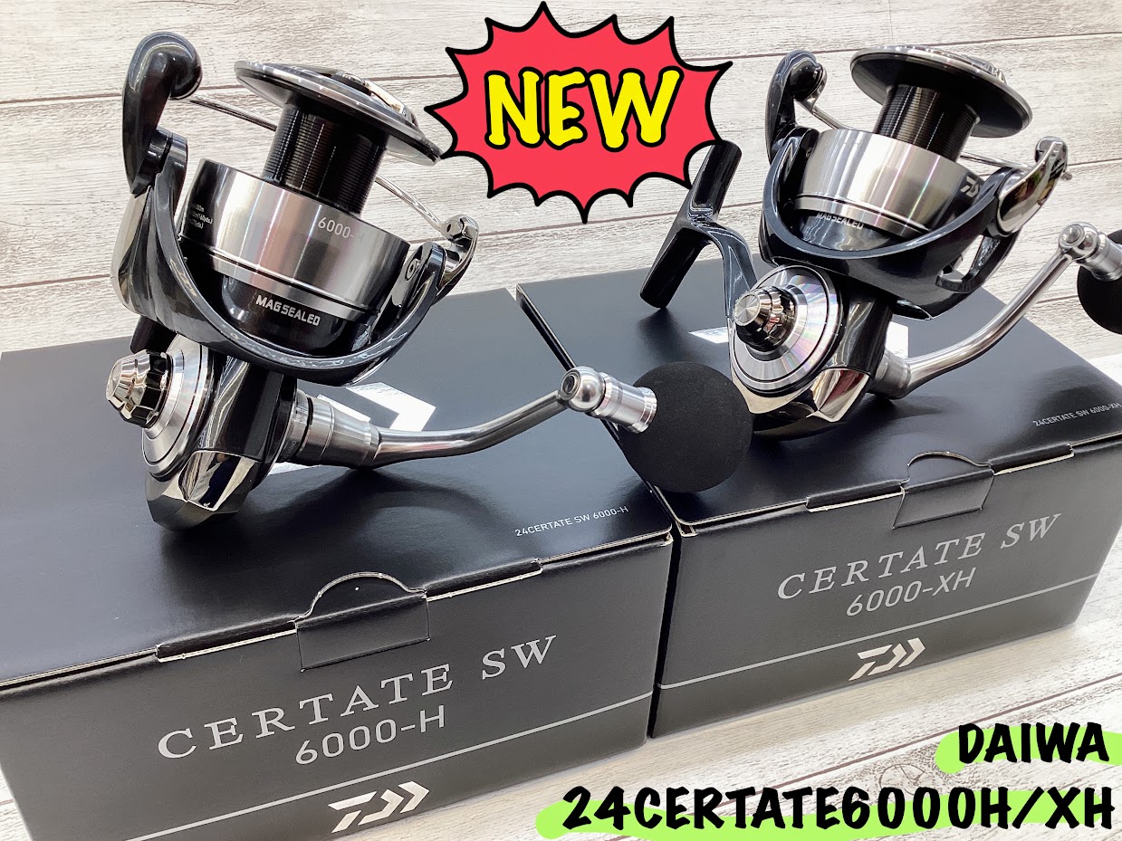 新商品】剛性とパワーのSWリール！！ダイワ「24セルテートSW4000/5000
