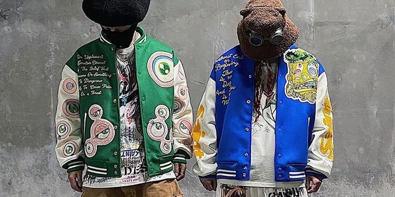 Takashi Murakami x ©SAINT M ×××××× Stadium Jackets | Hypebeast