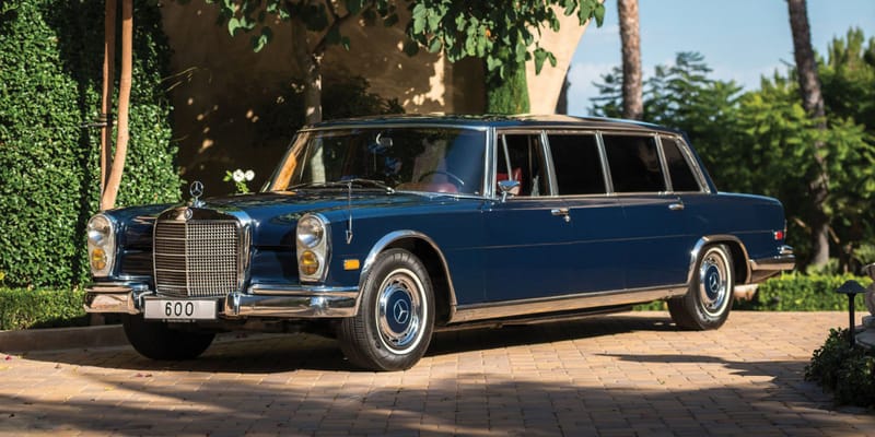 メルセデス・ベンツ 600 プルマン - 王族や政府高官らが愛したリムジン