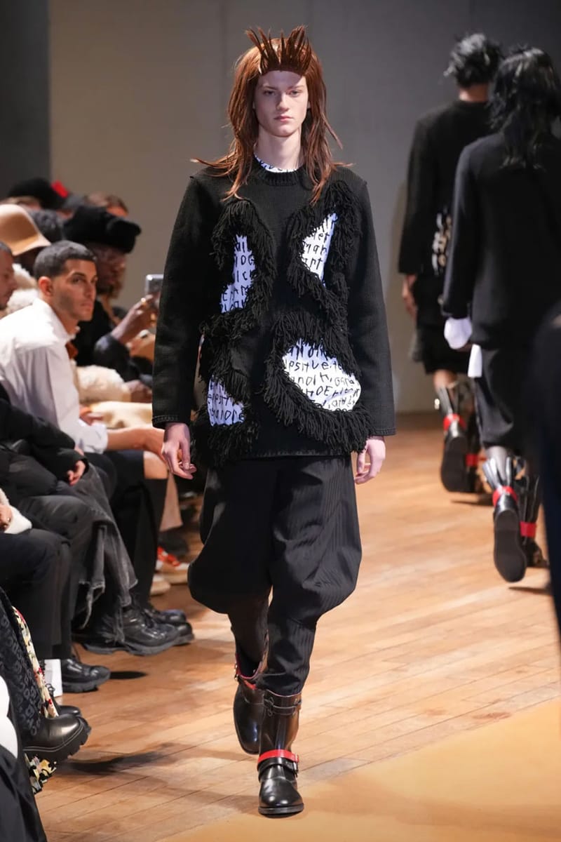 コム デ ギャルソン・オム プリュス 2023年秋冬コレクション