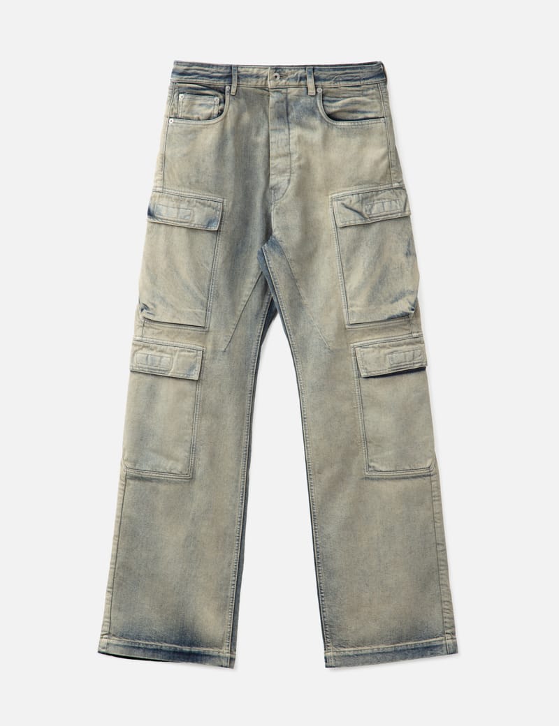 Rick Owens Drkshdw - Slashed Detroit Cut Jeans | HBX