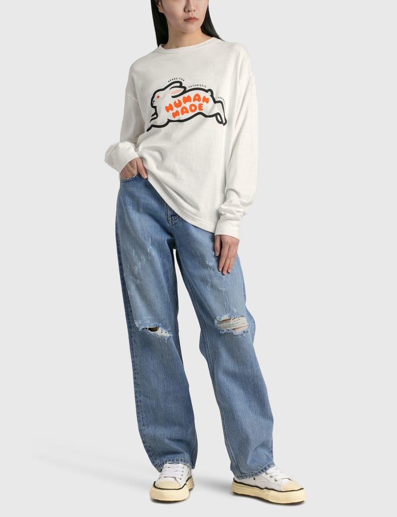 ヒューマンメイド - ロングスリーブ ラビット Tシャツ | HBX