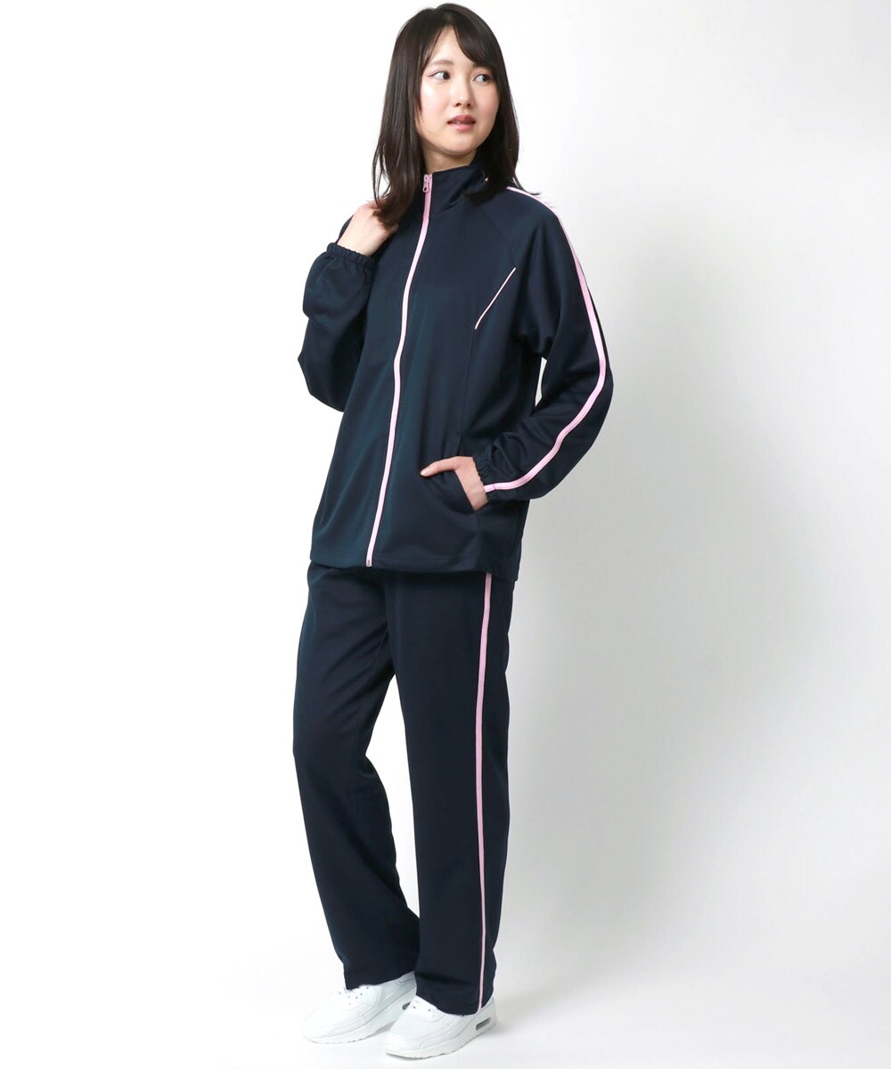 ジャージ サイドライン トラックジャケット×パンツ セットアップ 上下
