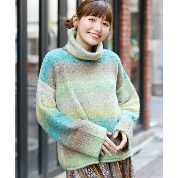 グラデーションニットプルオーバー | チチカカ(titicaca) | マルイ