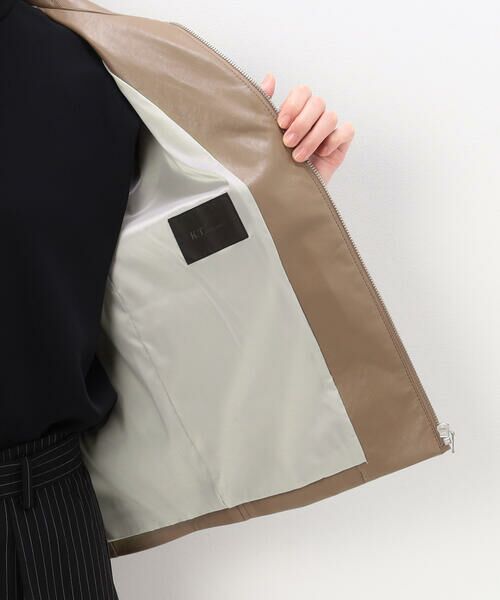 セール】 合成皮革 シングルライダース （レザーブルゾン・ジャケット