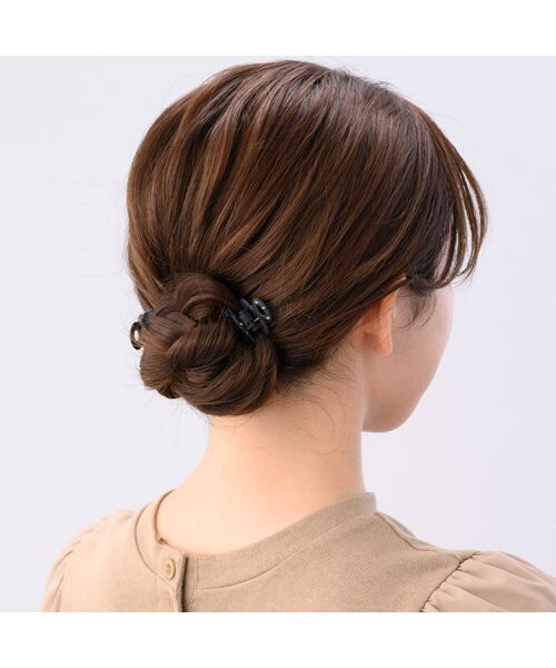 ドーム石付クリップ 2個セット （カチューシャ・カチューム・その他