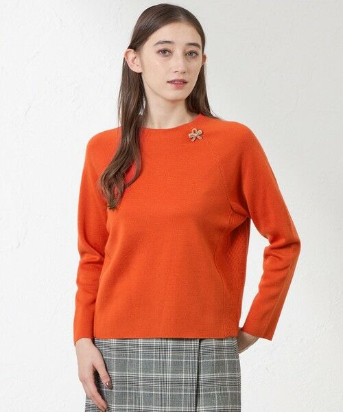 セール】 ウールミックスミラノリブニットプルオーバー （ニット