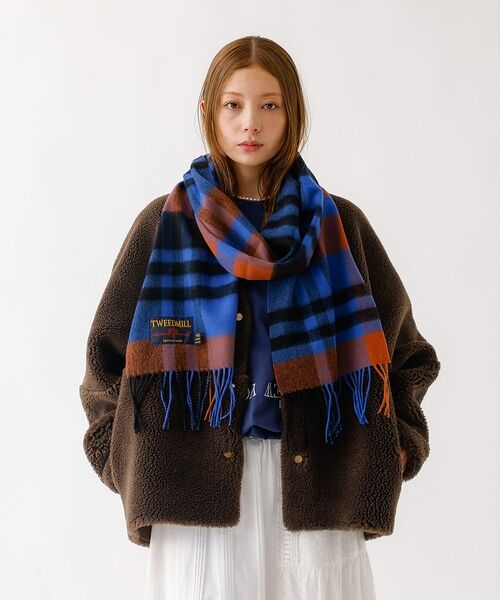 TWEEDMILL / ツイードミル】Lambswool Scarf / ラ （マフラー