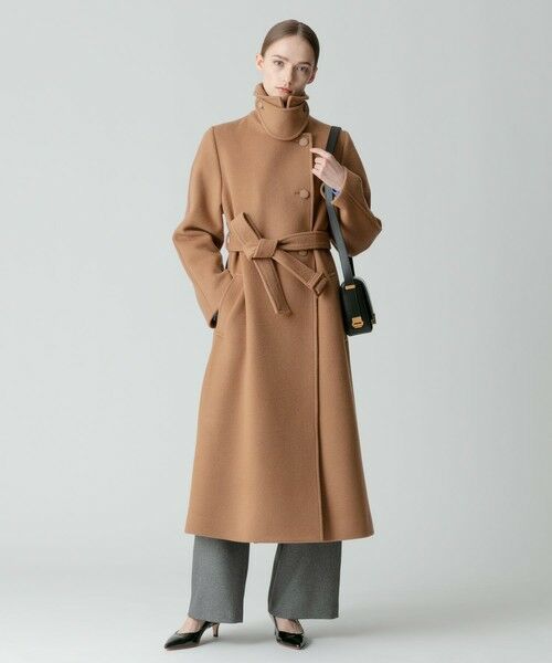 スプリットラグランロングコート （ダッフルコート）｜allureville