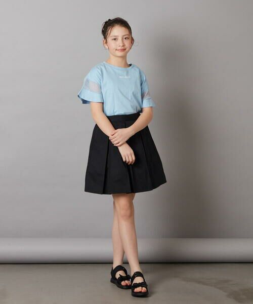 セール】 [140-150]インパン付きタックスカート （ミニ・ひざ丈