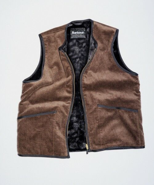 セール】 【別注】＜Barbour＞リバーシブル フェイクファー