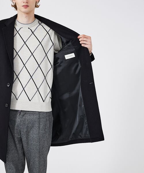 セール】 【24AW】カシミヤ混 チェスターコート （アウター