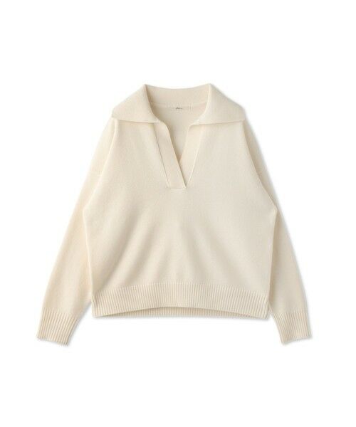 セール】 襟付きスキッパーニットプルオーバー≪手洗い可能≫ （ニット