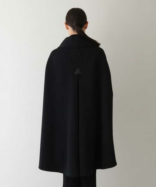 セール】 【日本製】裏起毛ケープコート （その他アウター）｜HIROKO