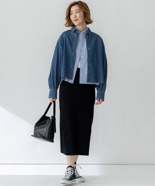 セール】 【洗える】コンフォートストレッチ ニット タイト スカート