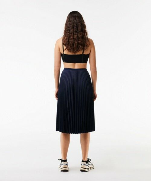 セール】 プリーツスカート （ロング・マキシ丈スカート）｜LACOSTE