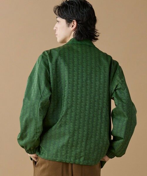 セール】 撥水 リバーシブルコーチジャケット 無地×総柄 （ブルゾン