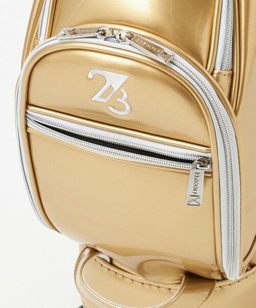 セール】 【UNISEX】エレガントエナメルキャディバッグ キャスター付き