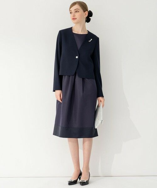 APPLAUDIR】グログランロイヤル ドレス （ドレス）｜23区 / ニジュウ