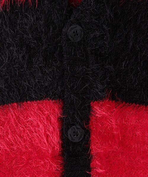 セール】 【Roen】フェザーニットボーダーカーディガン （カーディガン