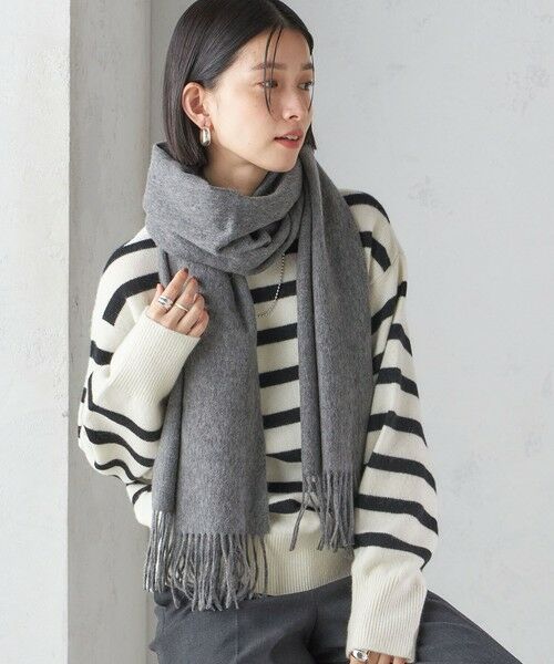 セール】 ウール カシミヤ ウォッシャブル ストール （マフラー