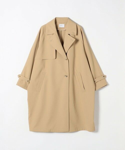 セール】 SHIPS any: 〈洗濯機可能〉フレア ミディ トレンチ コート