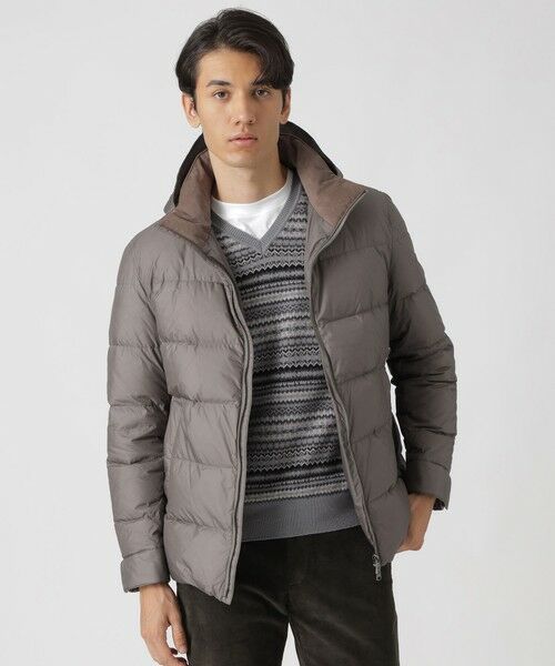 セール】 ナイロンタフタショートダウンジャケット （ブルゾン）｜Paul