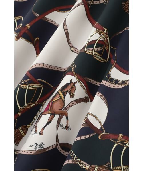 冨張愛コラボ]スカーフプリントフレアスカート （スカート）｜PINKY