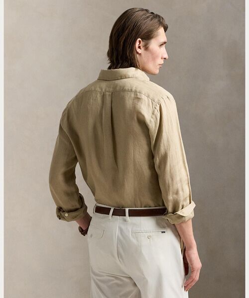 クラシック フィット リネン シャツ （シャツ・ブラウス）｜POLO RALPH