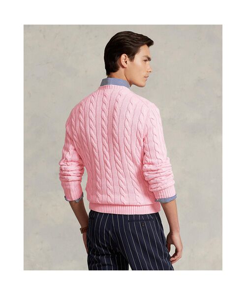 ケーブルニット コットン セーター （ニット・セーター）｜POLO RALPH