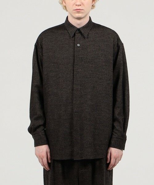 セール】 ウールナイロン シャツブルゾン （ブルゾン）｜TOMORROWLAND