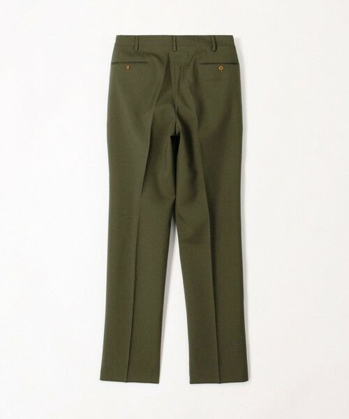 セール】 ペーパーウール イン2プリーツストレートスラックス