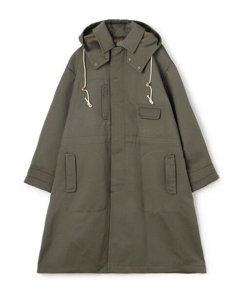 セール】 ウールコットン ステンカラーコート （ステンカラーコート
