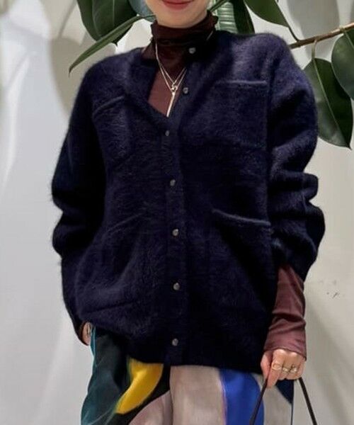 セール】 フォックスヤク クルーネックカーディガン （カーディガン