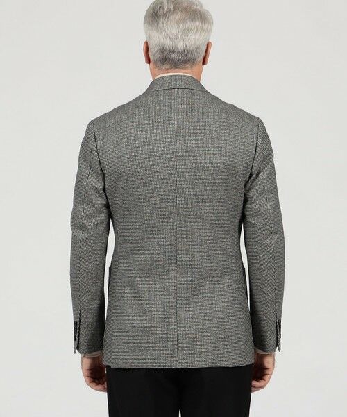 セール】 ウールフランネル ダブルブレステッド4Bジャケット FOX