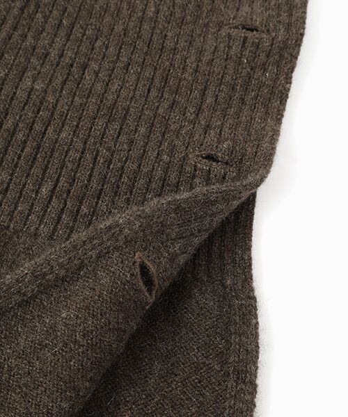 セール】 ボタン付きネックウォーマー【日本製・カシミヤ100