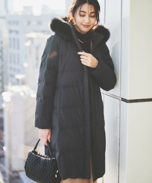 UNTITLED アンタイトル／フード付きダッフルコート ダッフルコート