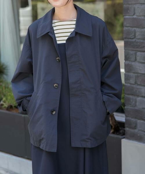 セール】 FORK&SPOON ステンカラーショートコート （ステンカラー