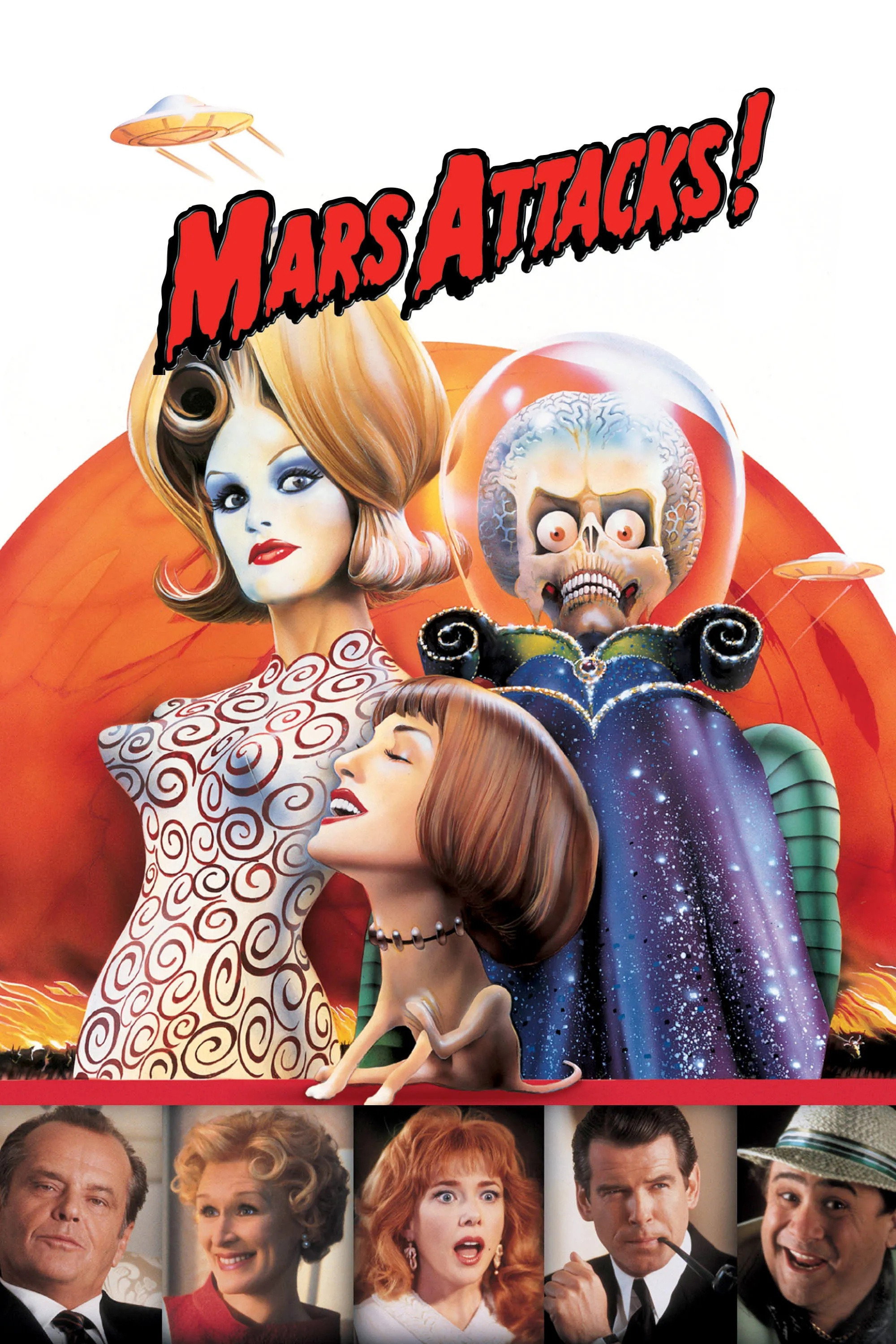 Mars Attacks! (1996) - Posters — The Movie Database (TMDB)