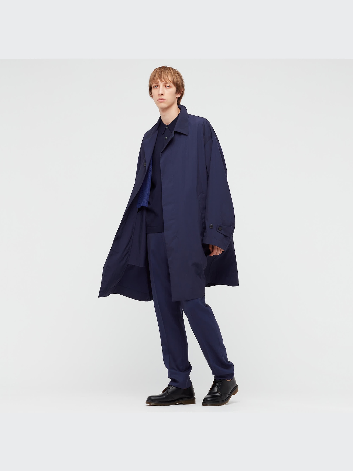 ユニクロ公式 | オーバーサイズステンカラーコート