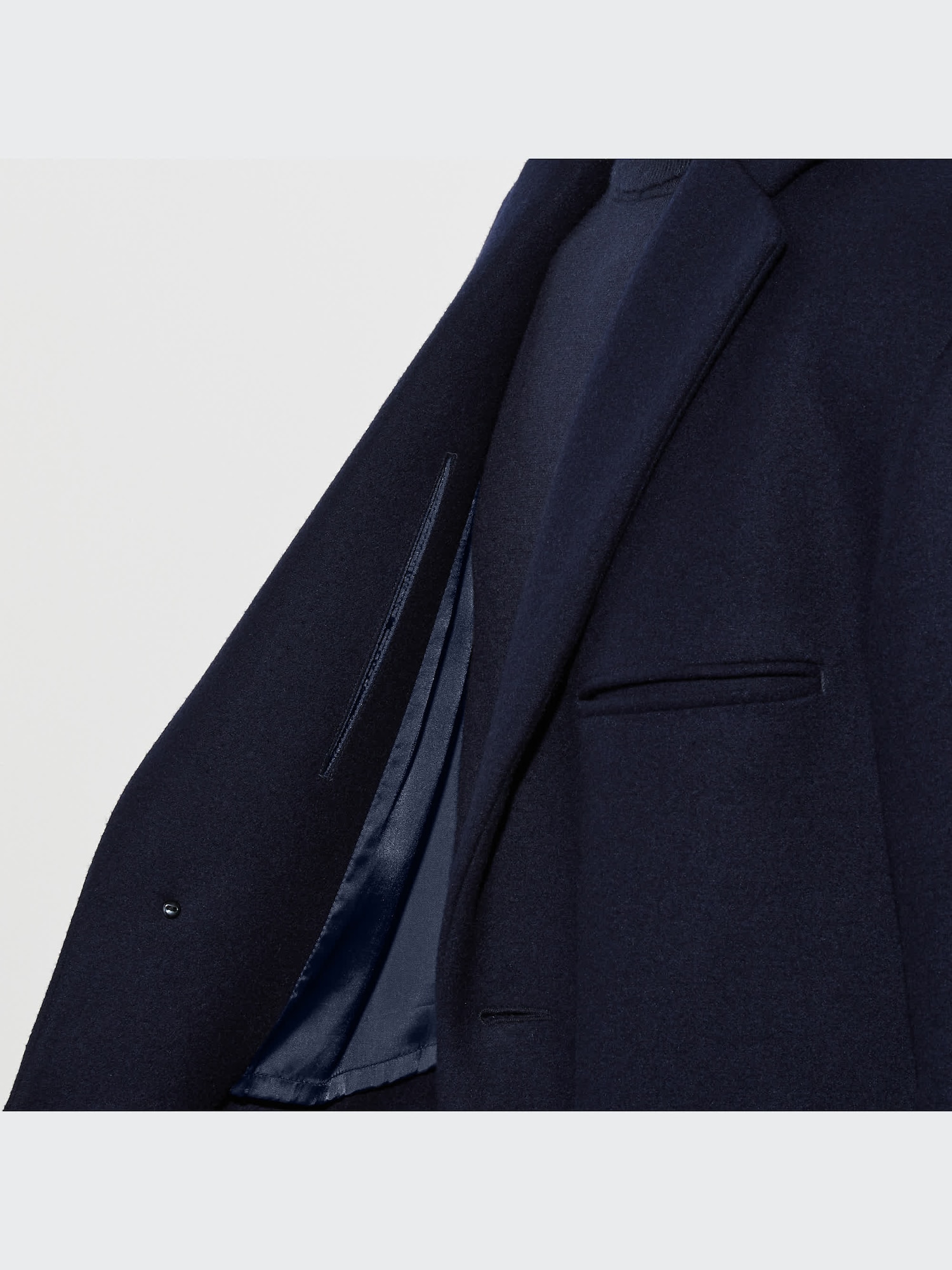 ユニクロ公式 | ウールブレンドチェスターコート