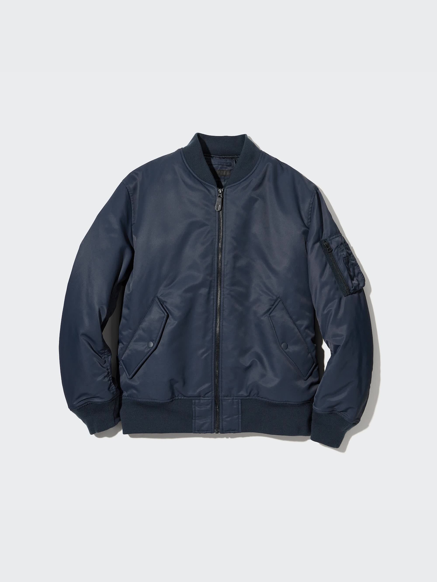 UNIQLO Mサイズ ブルゾン J ハイブリッドダウンオーバーサイズ MA-1