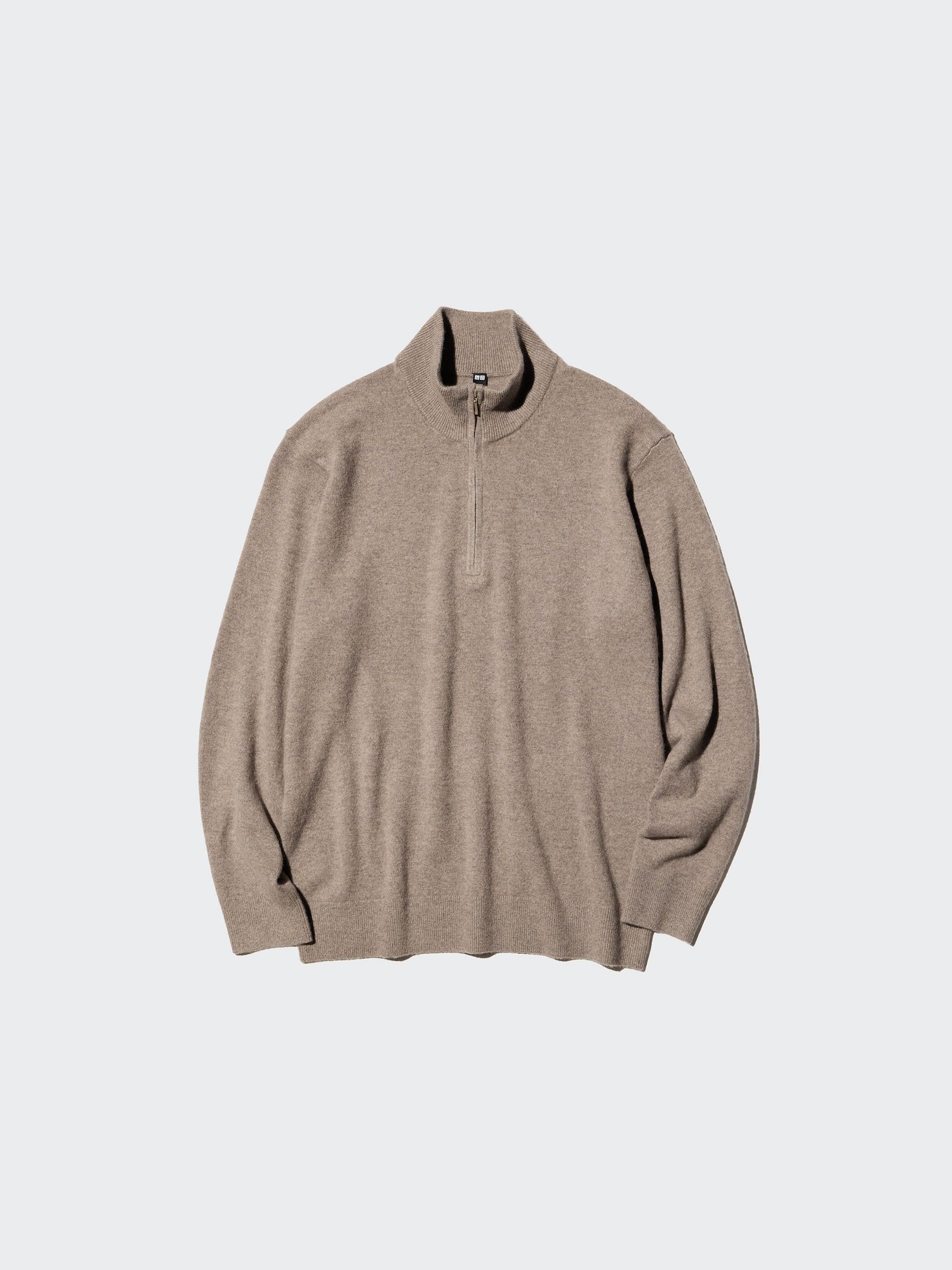 ユニクロ公式 | カシミヤハーフジップセーター