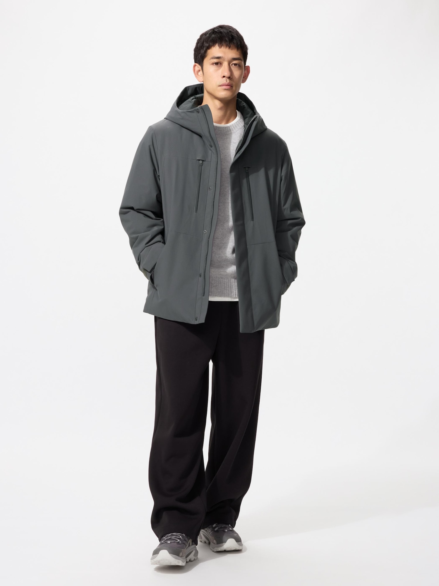 ユニクロ公式 | ハイブリッドダウンパーカ