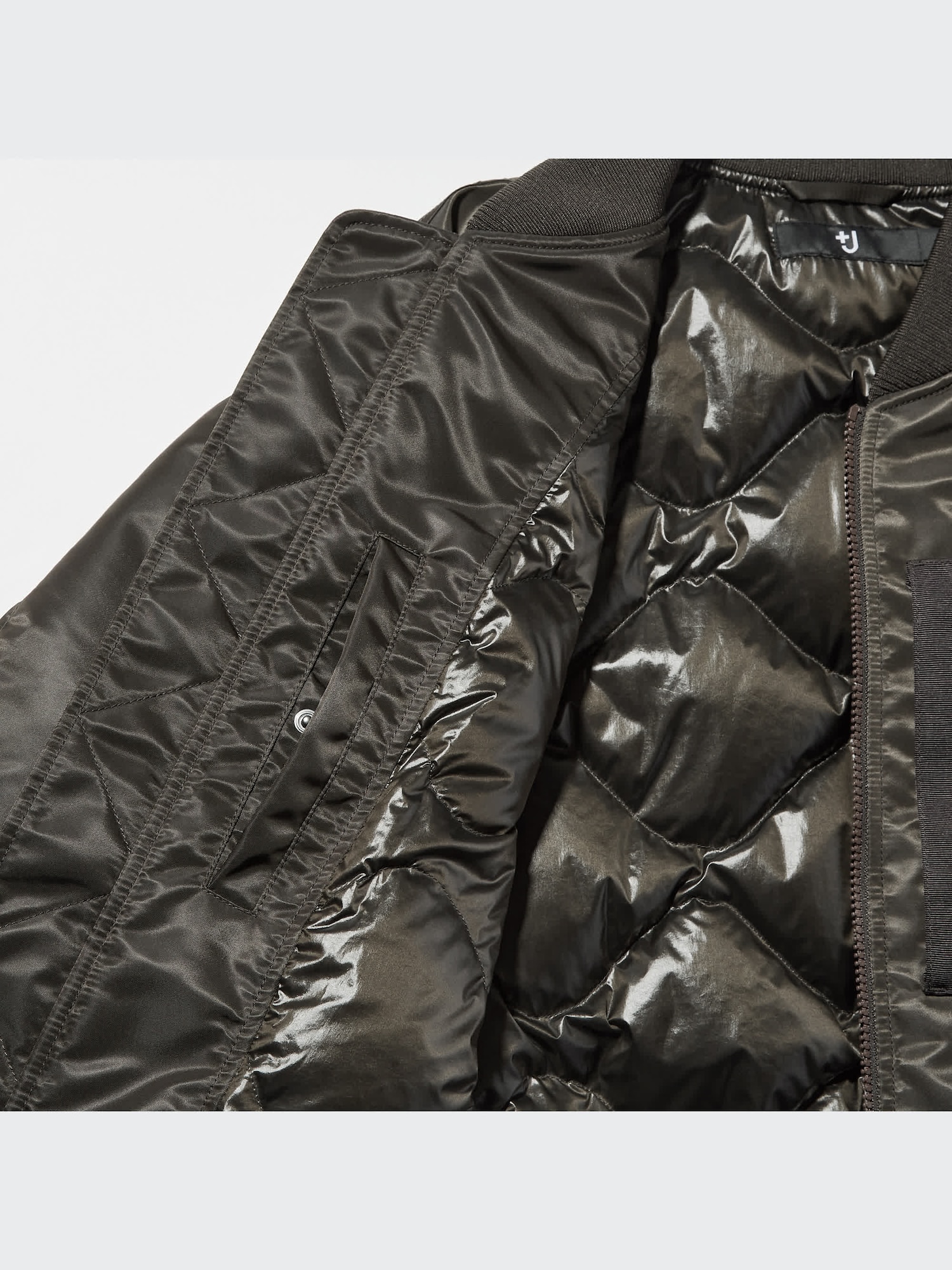 J Hybrid Down Oversized MA-1 Blouson | UNIQLO US